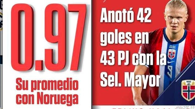 哈兰德点燃挪威足球的